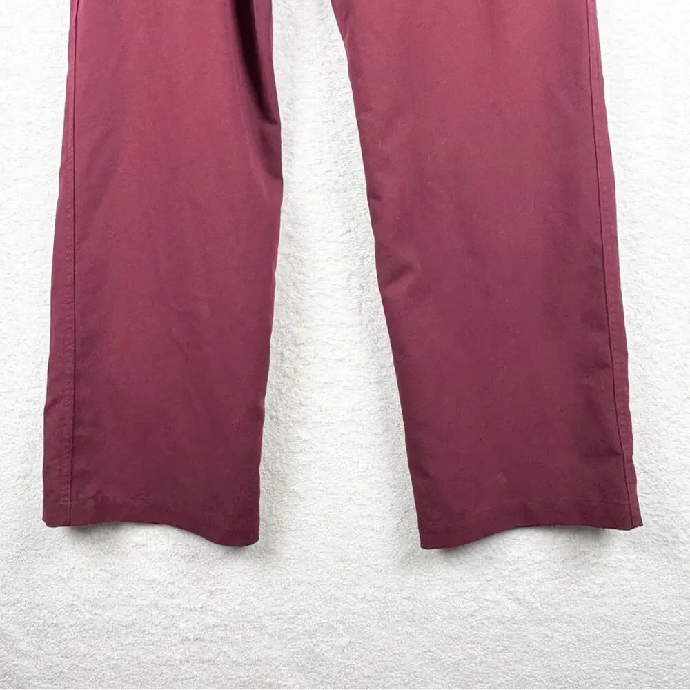 FIGS Men's Pisco Basic Drawstring Scrub Pants In Burgundy‎ Maroon Size XL Doctor